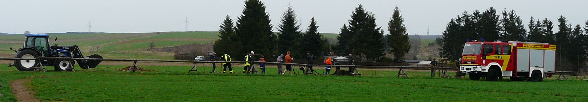 Heckenpflanzung am Rabenstein