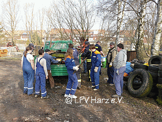 Frühjahrsputz in Hasselfelde